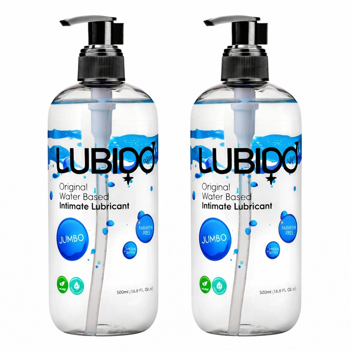 Lubido Original intim síkosító, 2 x 500ml, vízbázisú, hipoallergén