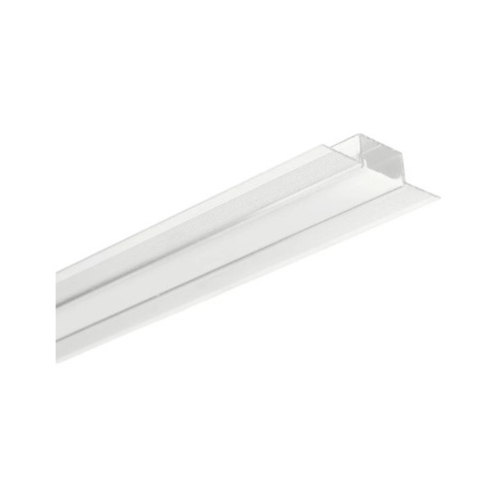 Profil banda LED aluminiu incastrabil 2m, pentru banda 200x6.5x1.5cm