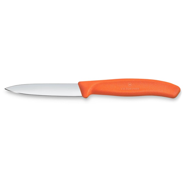 Cutit Bucatarie Victorinox Portocaliu Lama dreapta 8cm