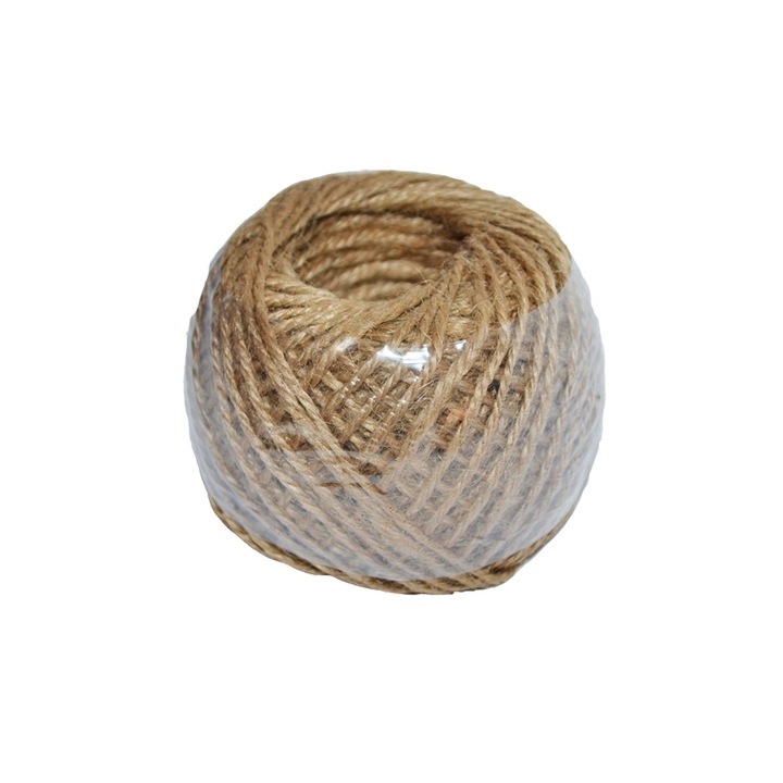 Sfoară iută, ghem 50 g, 20 m, maro