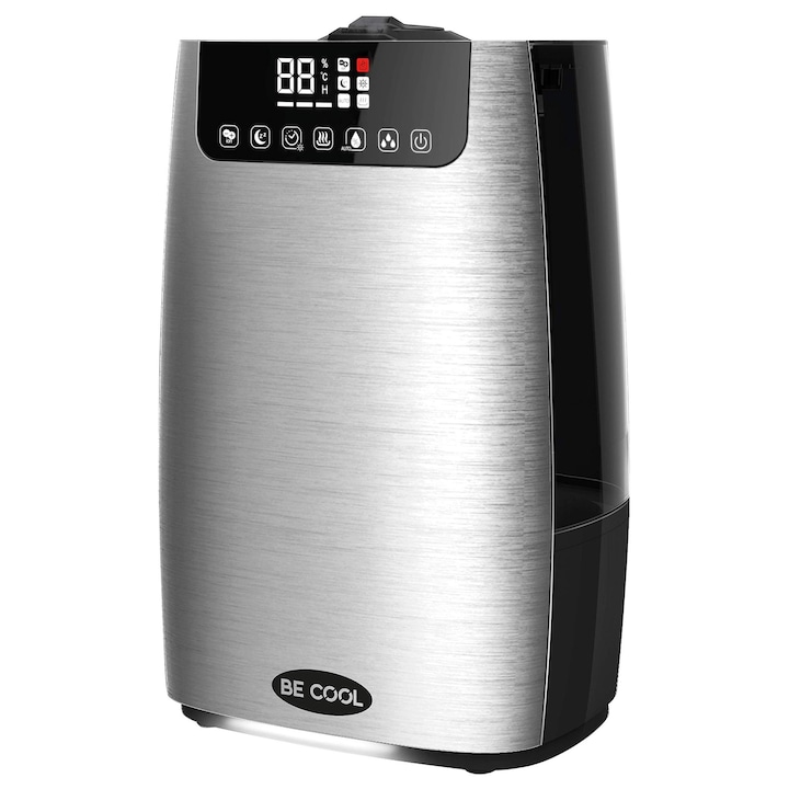 Umidificator ultrasonor Adler AD 7972, LED, alb, capacitate 4,0 litri