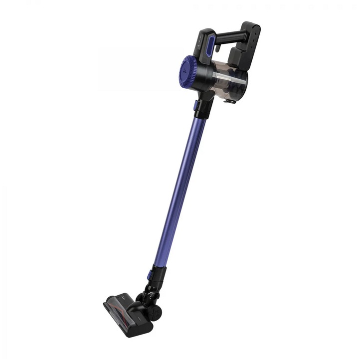 Aspirator fără sac Jata, 160 W, capacitate colectare 0.8 l, negru