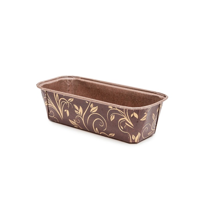Tavă de copt mare Plumpy - Maro 10buc ecopack