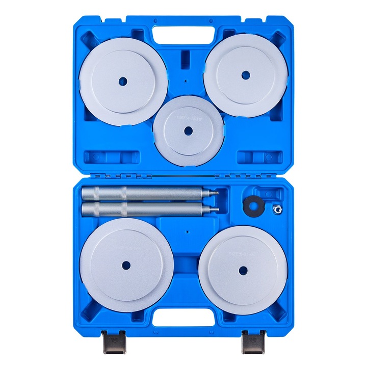 Set presare rulmenți, 7 piese, maner ingrosat, cutie transport, negru