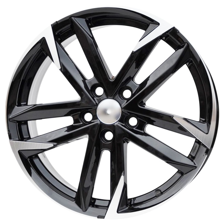 Set (4 bucati) jante SF501 18x7 5x114.3 ET50 - MB - lustruit + negru