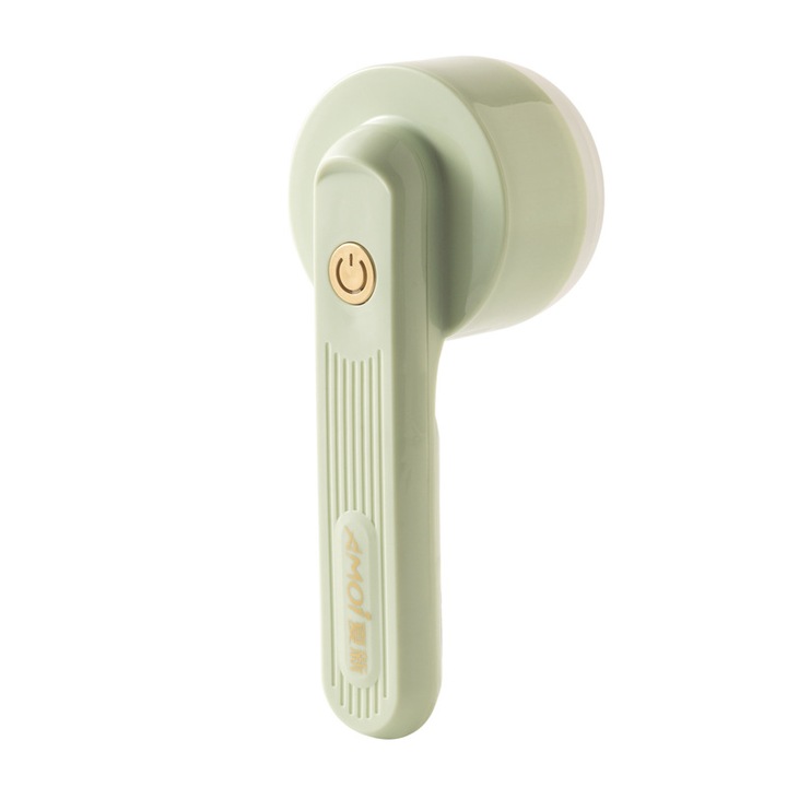 Aparat de Curatat Scame, Baterie Recaricabila 800mAh, Incarcare USB, Putere Ridicata, Indepartare Eficienta a Scamelor, Portabil, 0.35mm, Rezervor Mare, Verde
