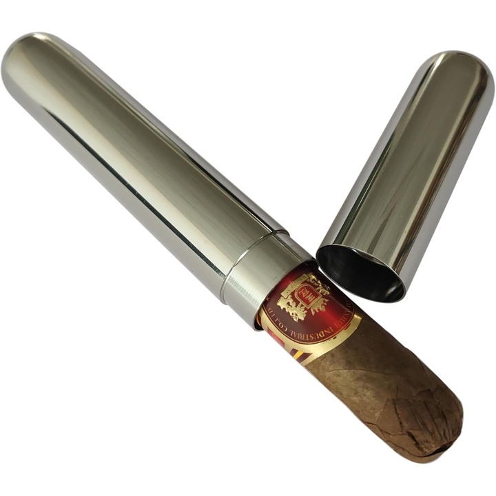 Tub pentru o tigara din inox capacitate 1 tigara, dimensiuni 0.86x6.6inches