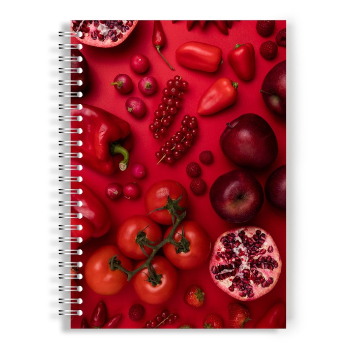 Caiet spira A4, 200 file, Matematica, set 5 bucati