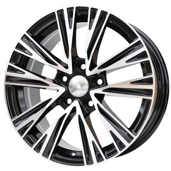 Set (4 bucati) jante 1424/FBX045 17x7.5 5x112 ET36 - MBPC - machined black