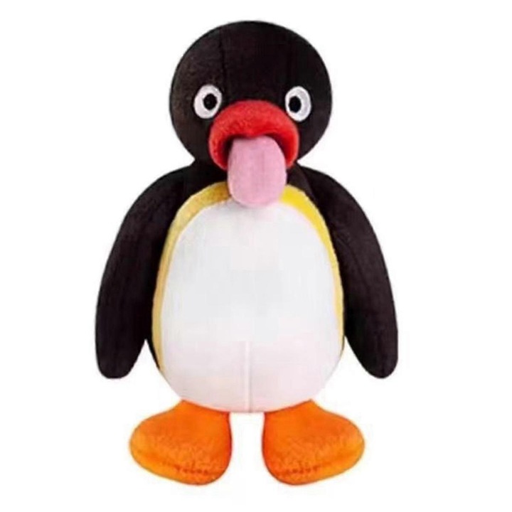 Jucarie de plus, pinguin, serie My Day, 15cm, multicolor