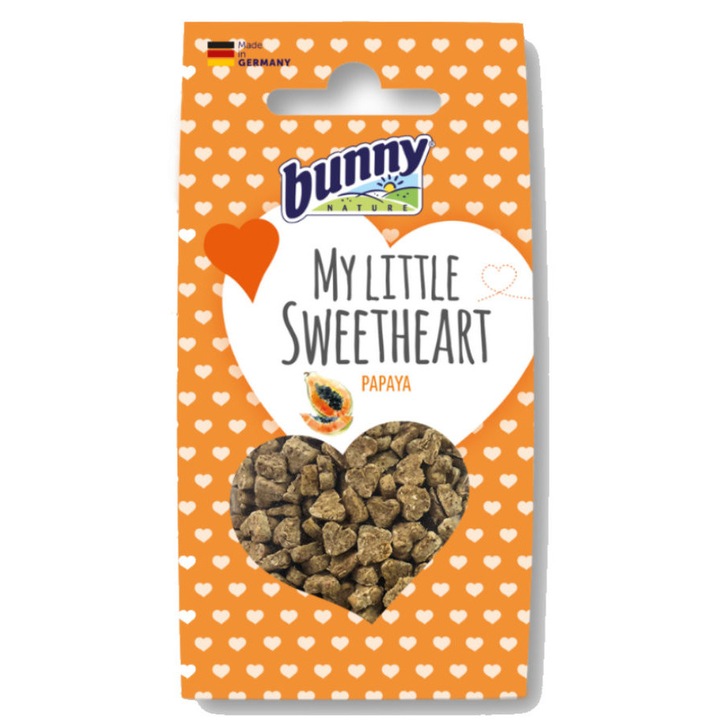 Recompense naturale cu papaya, Bunny Nature, My Little Sweetheart, 30 gr