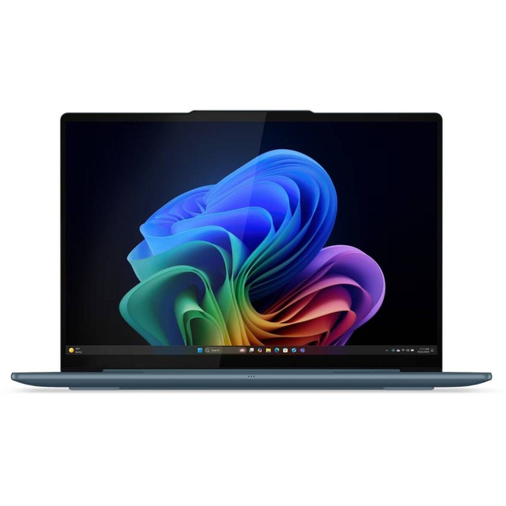 Laptop Lenovo Yoga Slim 7 WUXGA 14 inch AMD Ryzen AI 5 340 16GB 512GB SSD Windows 11 Home Tidal Teal
