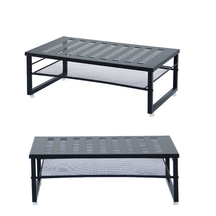 Suport monitor Aiorber, metal, ventilație eficientă, 39, 5x25, 5x14cm, negru