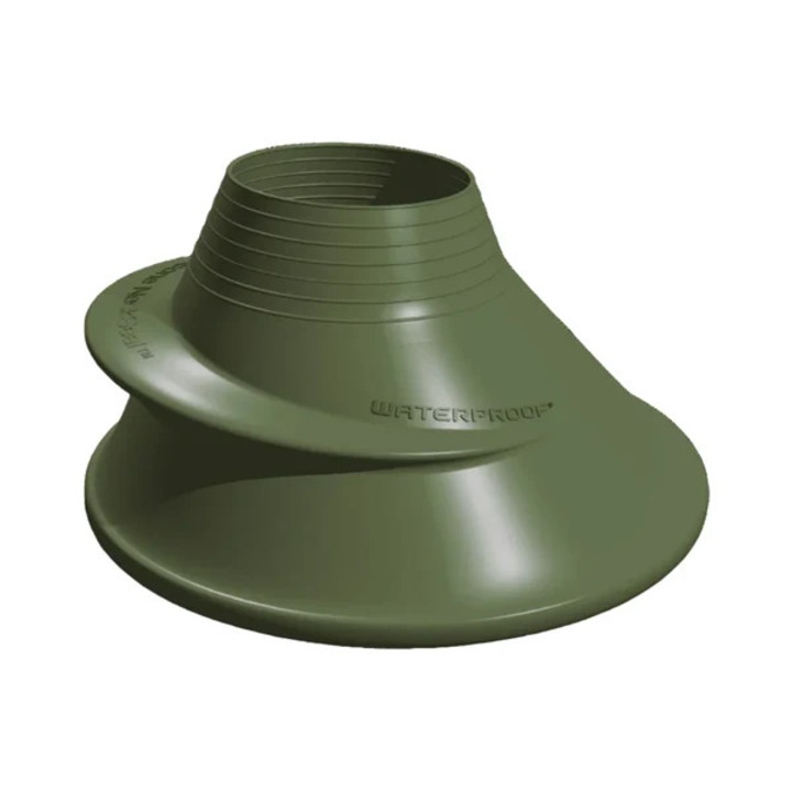 Guler silicon pentru costum etans, Waterproof, verde, Standard