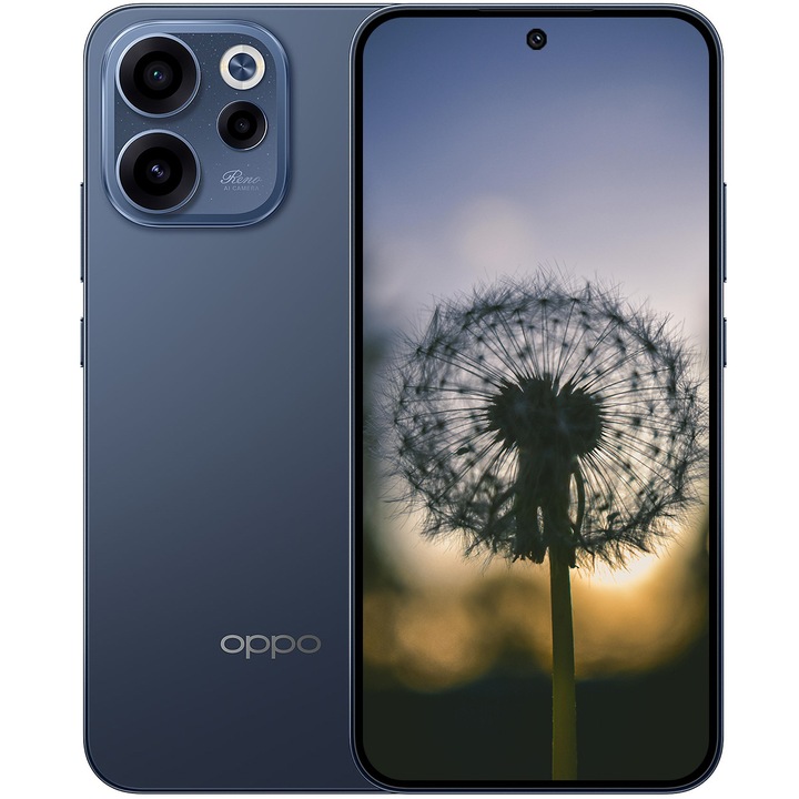 Oppo Reno15 F mobiltelefon, 8GB RAM, 256GB, 5G, Twilight Blue