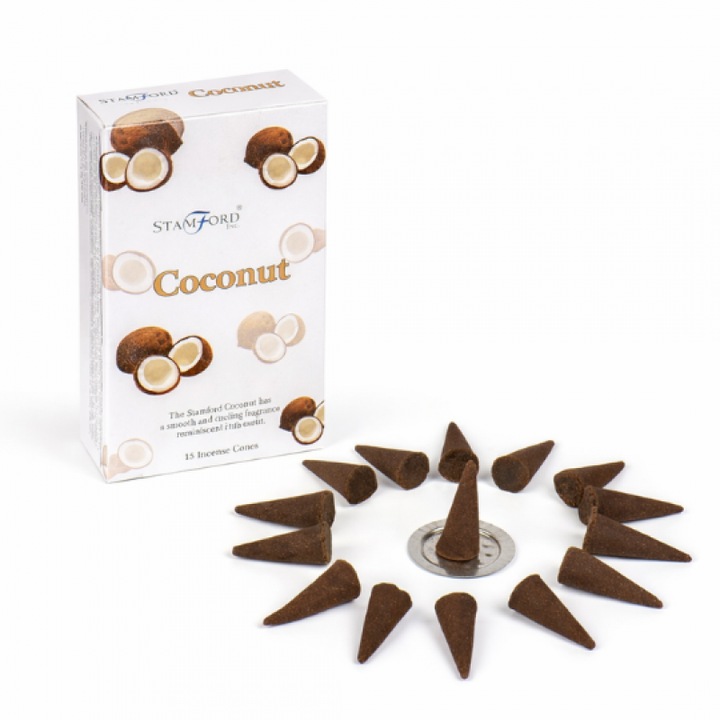 Savonia 15 db-os illatos kúpkészlet, kókusz, fém tartóval