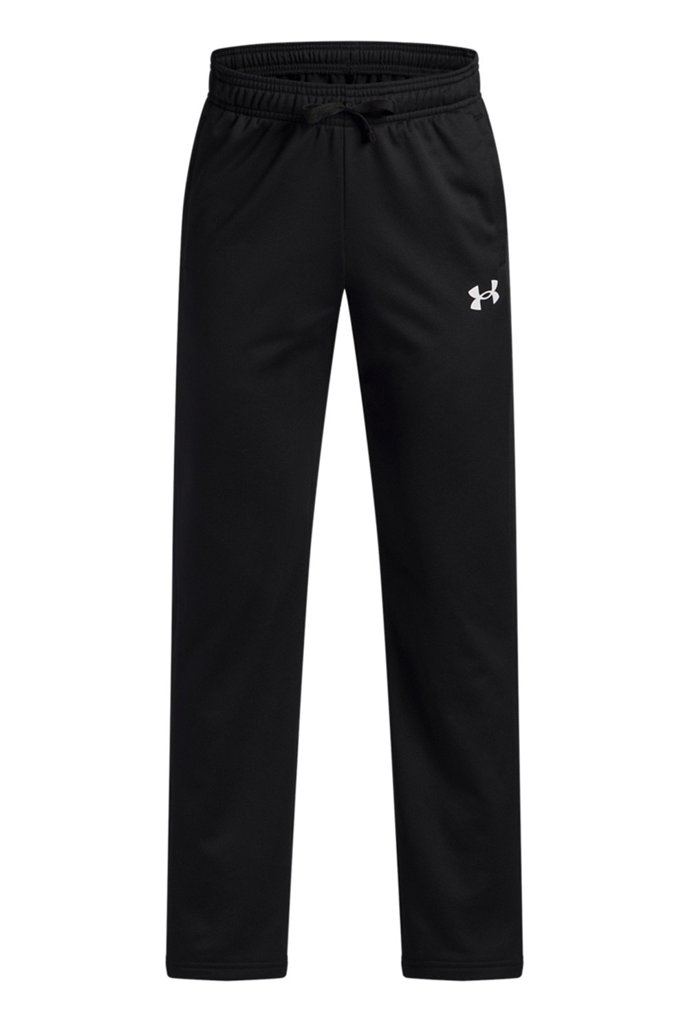 Under Armour, Pantaloni de trening cu snur de ajustare si croiala conica Brawler 3.0, Negru, 127-137 CM