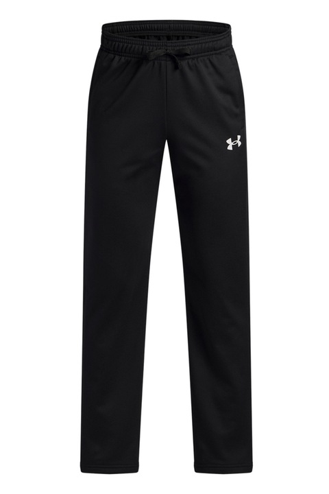 Under Armour, Pantaloni de trening cu snur de ajustare si croiala conica Brawler 3.0, Negru
