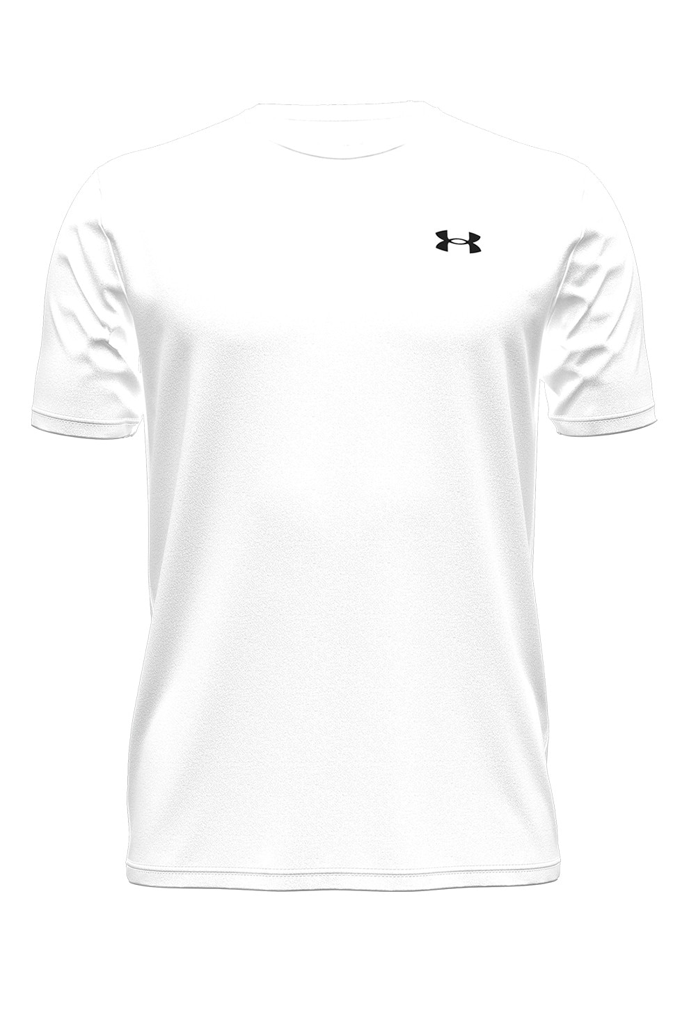 Under Armour, Tricou lejer Lockup, Alb optic, L