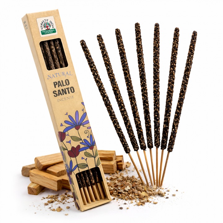 Betisoare parfumate naturale Masala, Savonia, aromă Palo Santo, set 7-8 bucăți, 0, 033 kg
