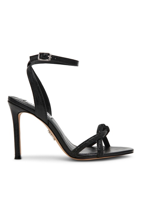Steve Madden, Jewells tűsarkú szandál strasszkövekkel, Fekete