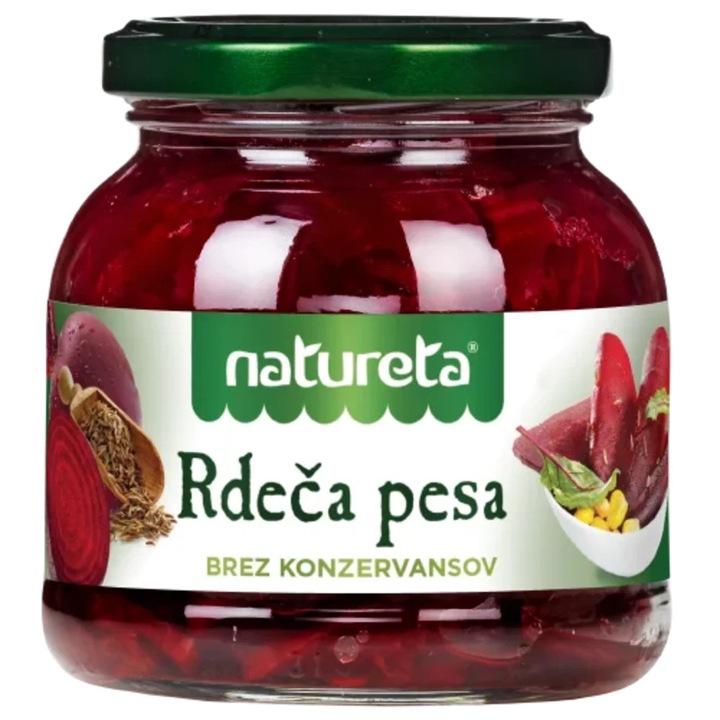 Conserva legume Natureta sfecla rosie 530g