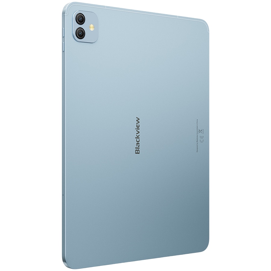 Tableta Blackview LINK 8 SET, Procesor MediaTek Helio G100 Octa-Core, Ecran 2K+ IPS 12.7", 12GB RAM, 256GB Flash, Wi-Fi, Bluetooth, Camera 16MP+2MP, 4G, Dual SIM, Android + Mouse + Tastatura + Incarcator + Sticla Protectie Albastru