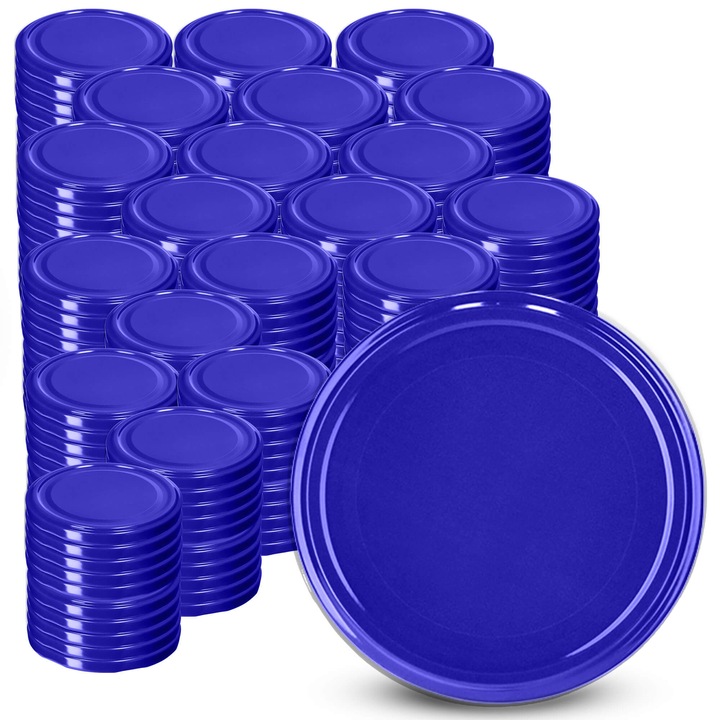 Capace pentru borcane, KADAX, fi 66 mm, set 200 buc, metalice, sigilate