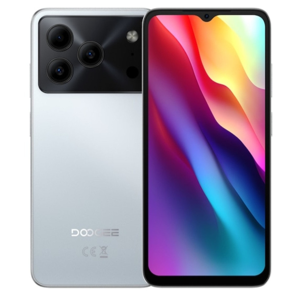 スマートフォン本体 DOOGEE Note 56 64GB 24GB Telefon mobil DOOGEE Note 56, 24 GB RAM, 64 GB stocare, gri, 6.56