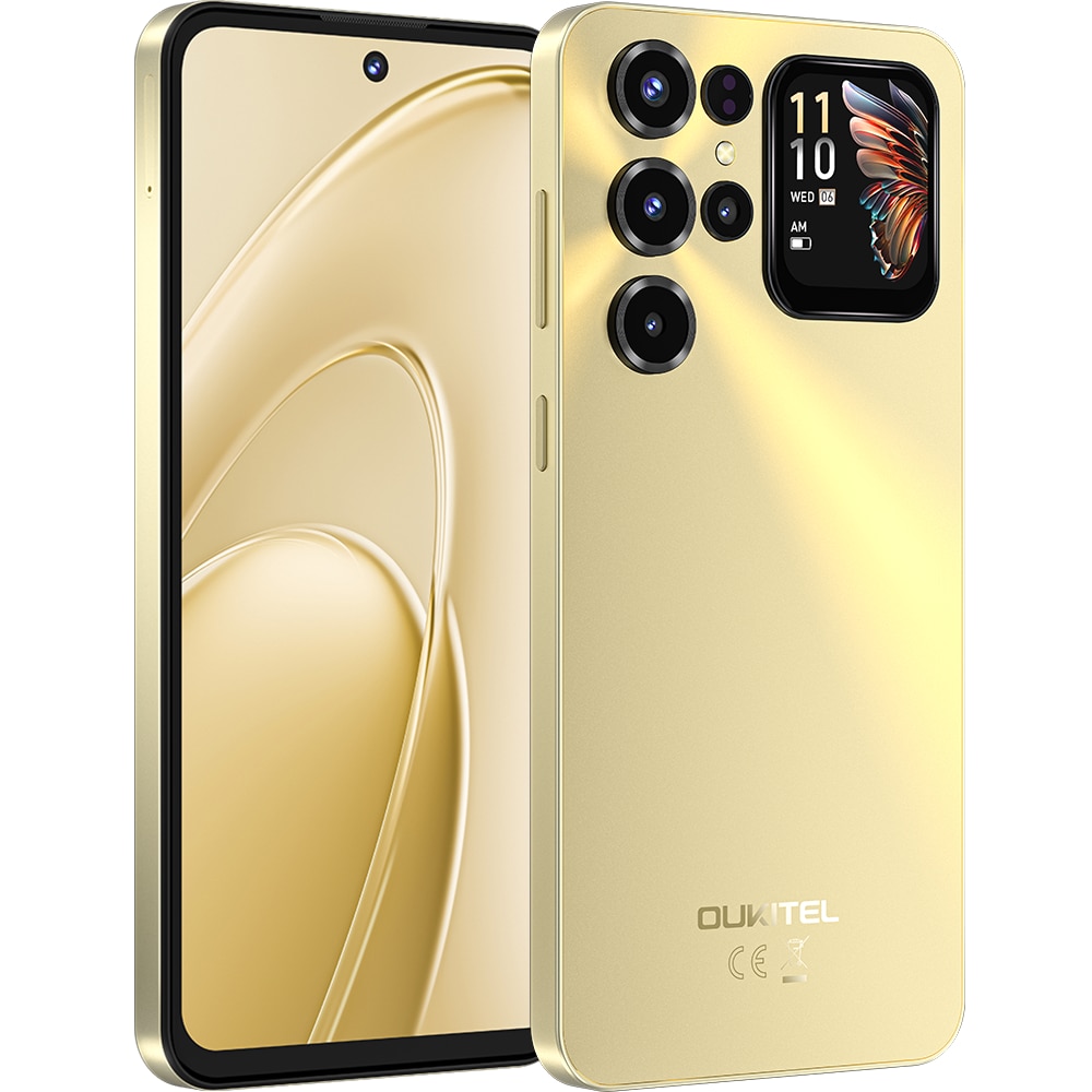 Telefon mobil Oukitel C68 Plus, 4G, Octa-Core, Dual Display 7.2