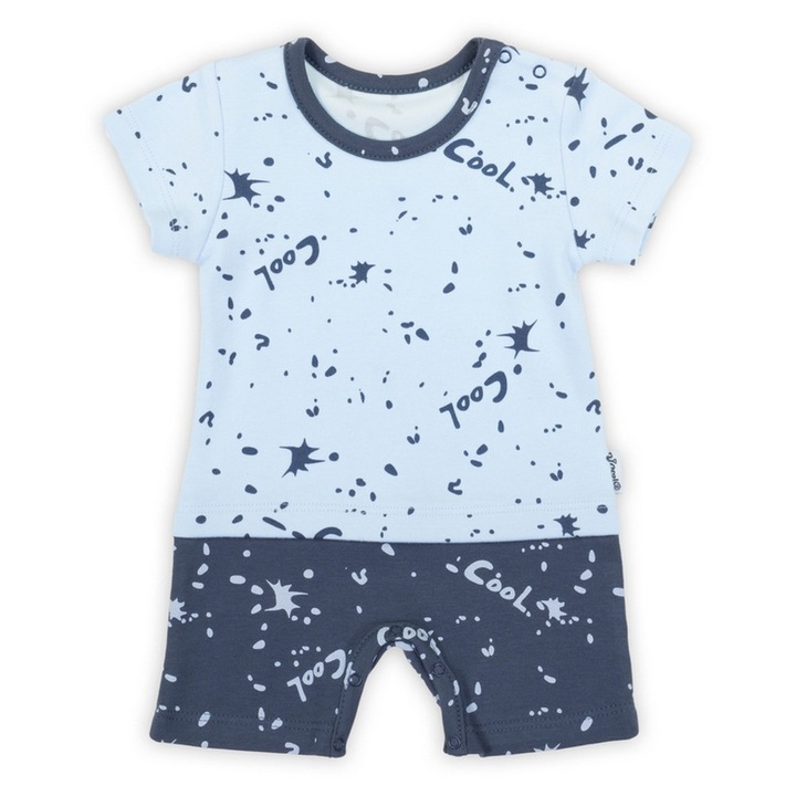 Baba javított sötétkék rugdalózó Nicol