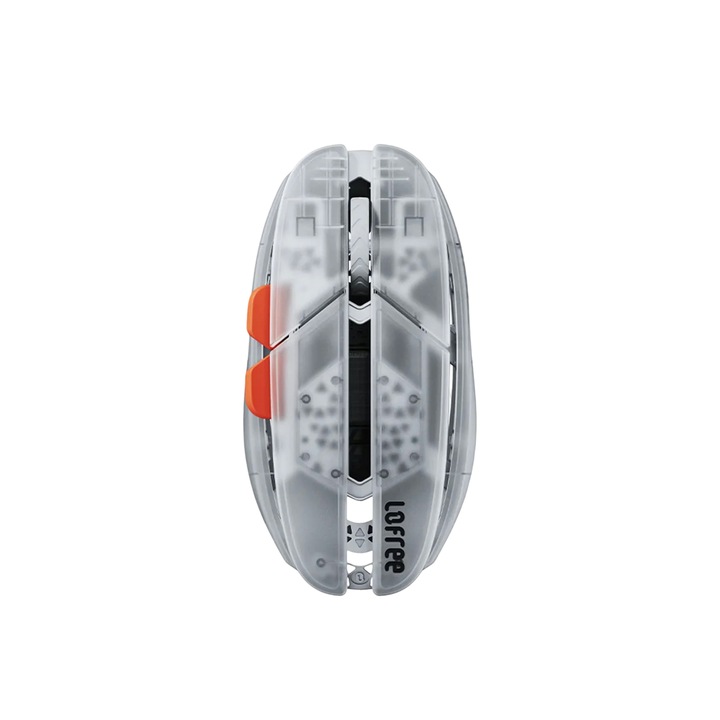Безжична геймърска мишка Lofree Hypace Ghost, 2.4Ghz, BT, 40000 DPI, 8k Hz