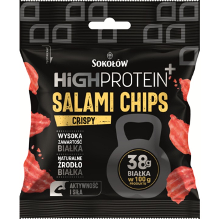 Chipsuri crocante de salam 25g Proteine ridicate+
