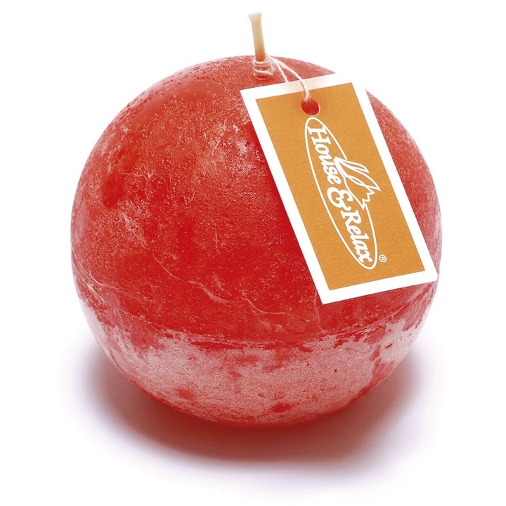 Ароматна свещ портокал Ø 8 см, продължителност 46 часа