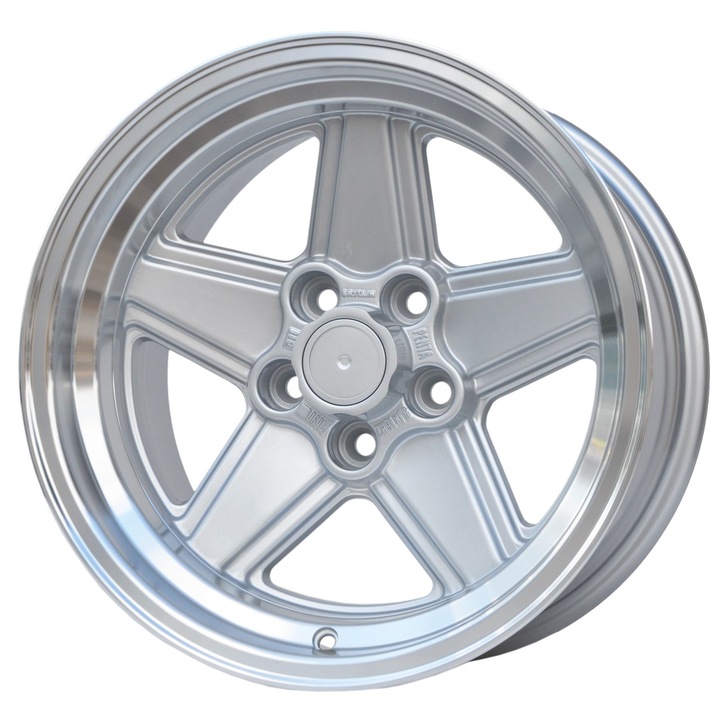 Set 4 jante aluminiu PDW 1794 16x8/9 5x112 ET11, lustruit argintiu