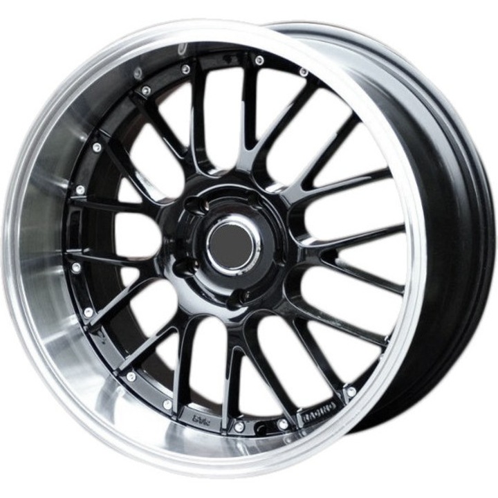 Set 4 jante aluminiu PDW 773 18x8 5x120 ET20, lustruit + negru