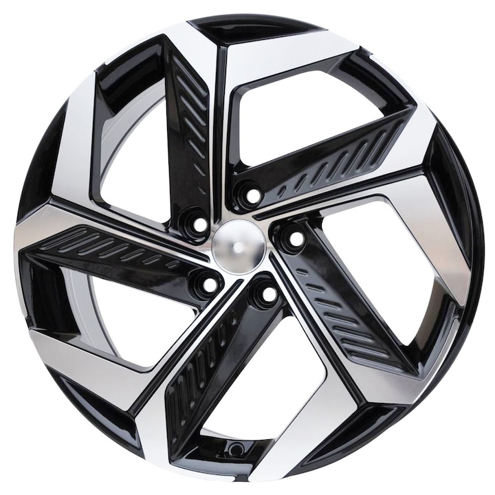 Set (4 bucati) jante 1926 19x7.5 5x114.3 ET51 - MB - lustruit + negru