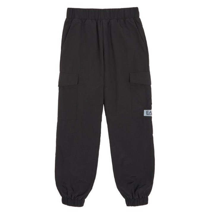 Дамски панталон EA7 TRAIN CONTEMPORARY SPORT CARGO PANTS, Памук, Черен, Черен