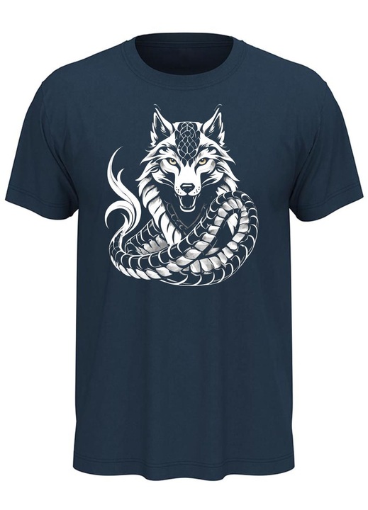 Tricou Lup Dacic incolacit, Bleumarin