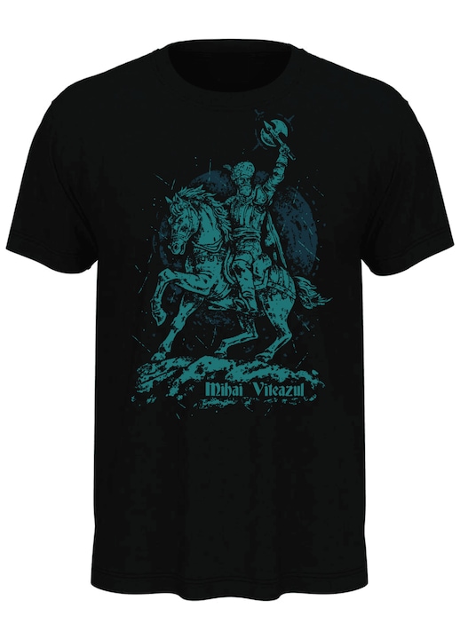 Tricou Mihai Viteazul, negru