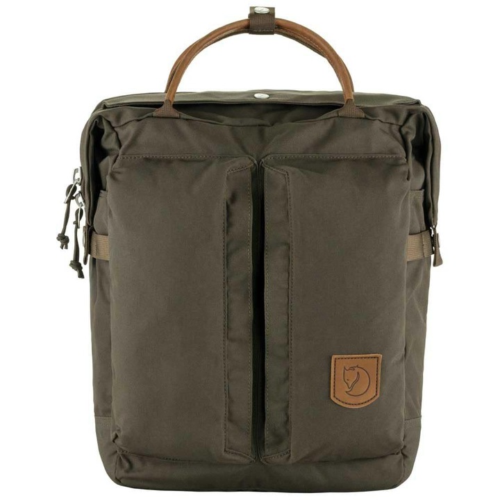 Rucsac Fjallraven Ovik Haulpack No. 1, kaki, 16x15.3x1.9cm