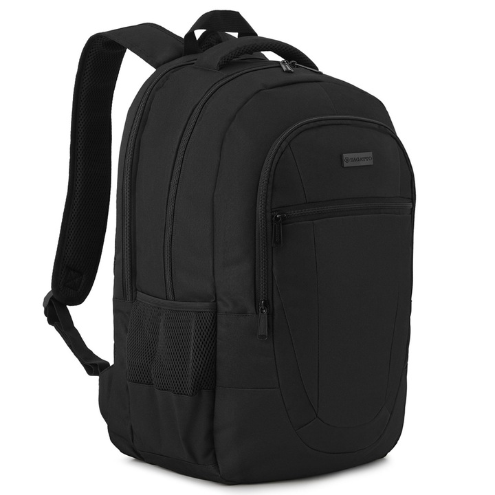 Rucsac multifunctional Zagatto, 3 compartimente, impermeabil, negru, 32x16x50 cm