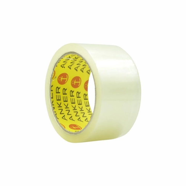 Banda adezivă Anker, 48mm x 50m, transparent