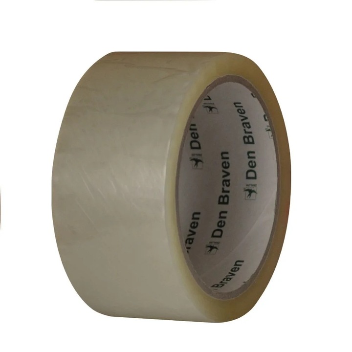 Banda de ambalare, 48mm x 66m, transparenta, set 1 bucata