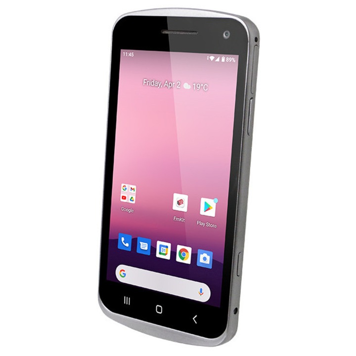 PDA cu scanner de coduri de bare 1D & 2D, Point Mobile PM30G6, 4G/Wi-Fi, 4.7", 4GB RAM, 64GB, negru