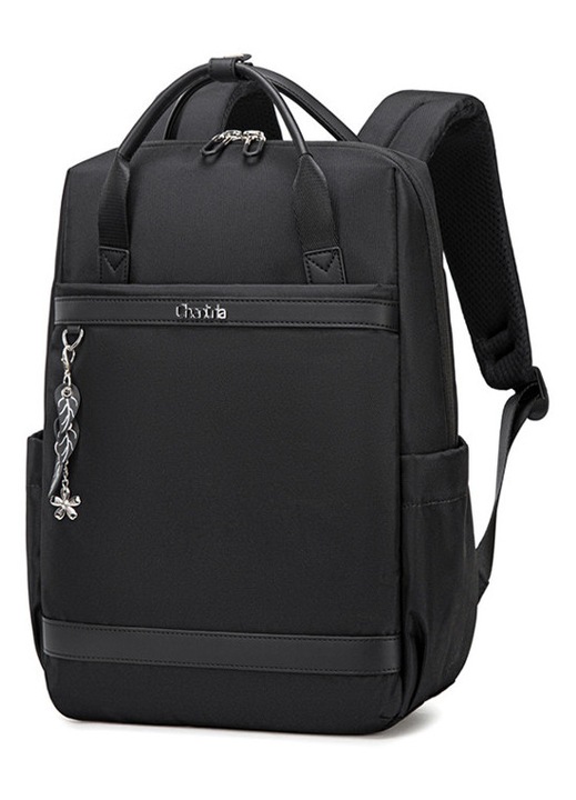 Rucsac fashion dama Chantria, model CB00639, pentru laptop 14", 12.5L, negru, 40x26x12cm