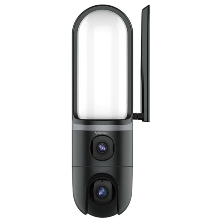 Камера за наблюдение VSTARCAM FC4, 3MP, двойна леща, WiFi, PTZ, IP66, 315x90x140mm