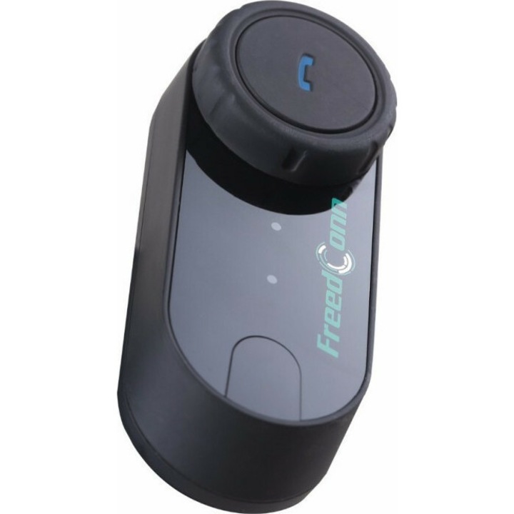 Intercom Bluetooth FreedConn T-COM VB, pentru 2 utilizatori, DSP noise cancelling, 800m, rezistent la apa