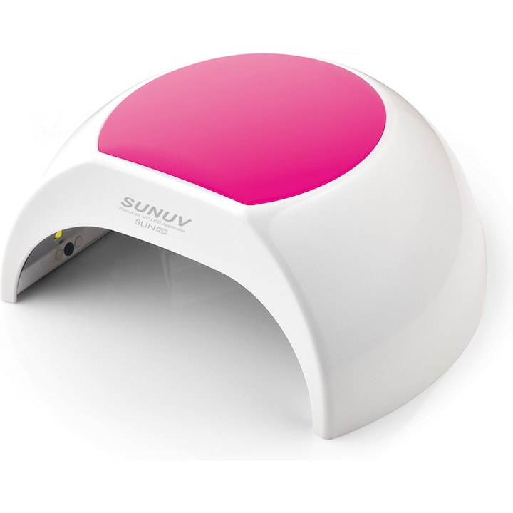 Lampa UV LED pentru unghii SUN 2C, 48w, polimerizare gel si acrilic, design ergonomic, utilizare profesionala si acasa