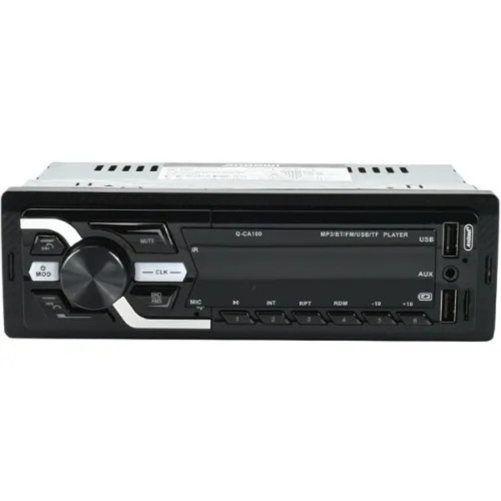 Echosistema auto Andowl Q-CA100 1DIN, Bluetooth, USB, negru